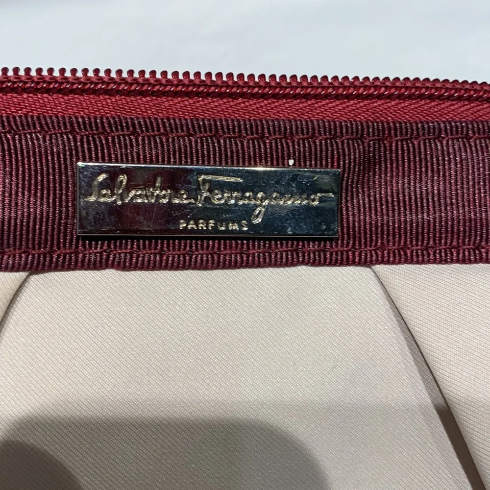 NWOT Salvatore Ferragamo Parfume  Cosmetic Pouch - Picture 7 of 7